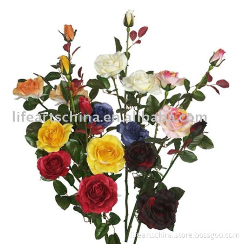 artificial flower, 75cm sterm rose flower